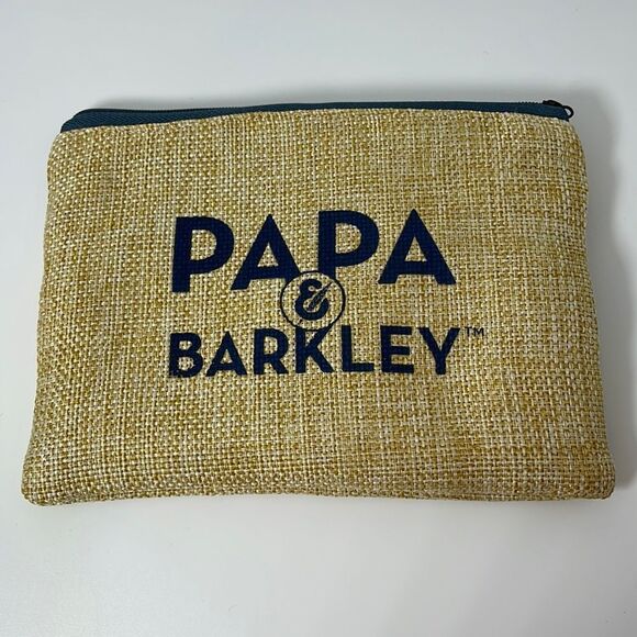 NWT PAPA & BARKLEY COSMETIC BAG - Picture 2 of 4